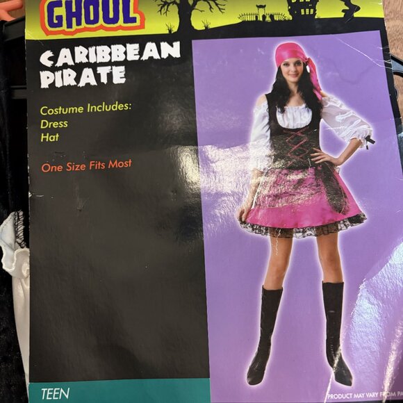 New Women's One size Caribbean Pirate by Totally Ghoul - Picture 2 of 3